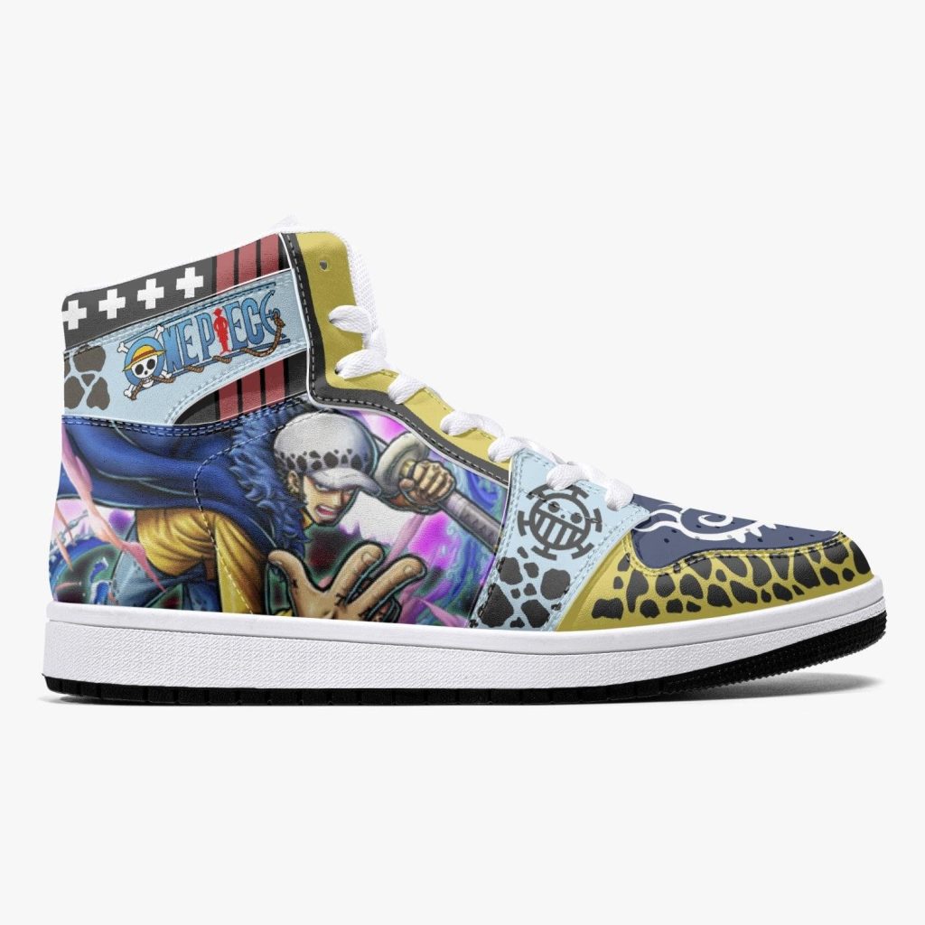 trafalgar d law onigashima one piece j force shoes 12 - Anime Shoes UK Store