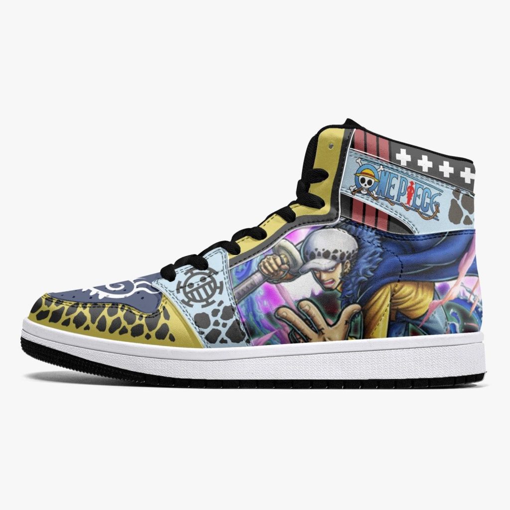 trafalgar d law onigashima one piece j force shoes 17 - Anime Shoes UK Store