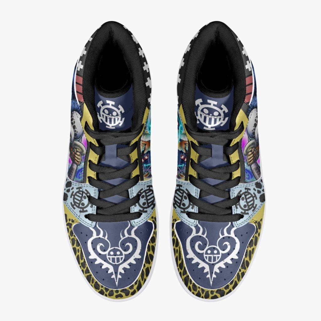 trafalgar d law onigashima one piece j force shoes 4 - Anime Shoes UK Store