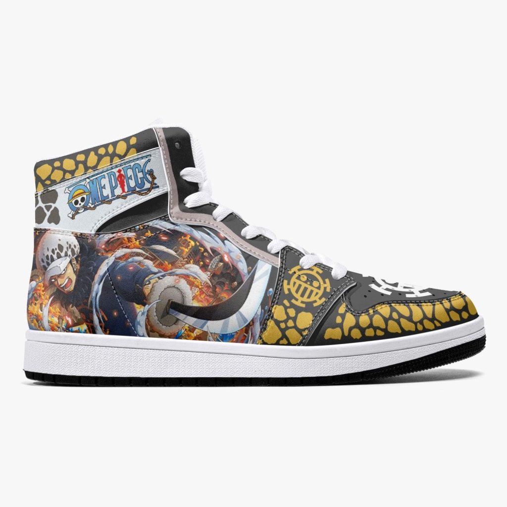 trafalgar d law timeskip one piece j force shoes 10 - Anime Shoes UK Store