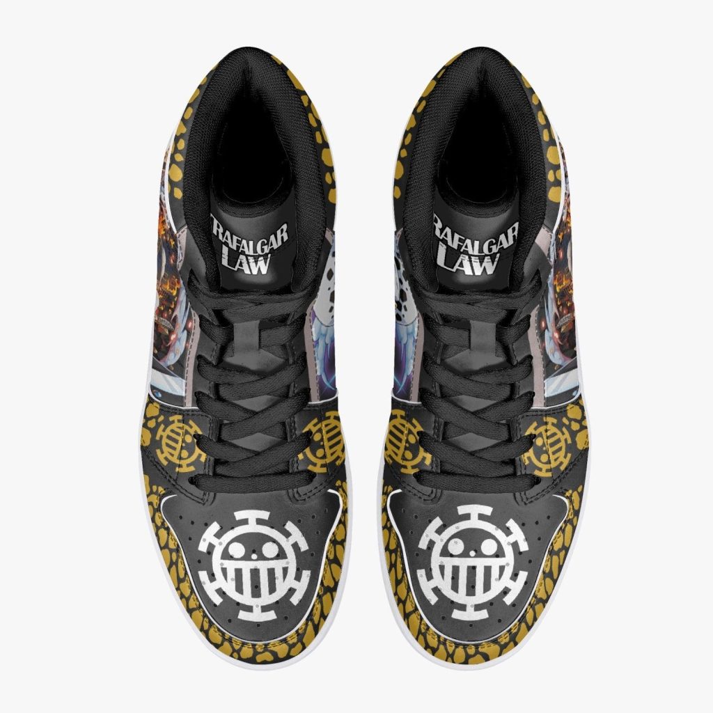 trafalgar d law timeskip one piece j force shoes 4 - Anime Shoes UK Store