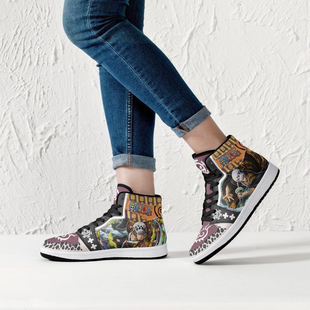 trafalgar d law wano one piece j force shoes 6 - Anime Shoes UK Store