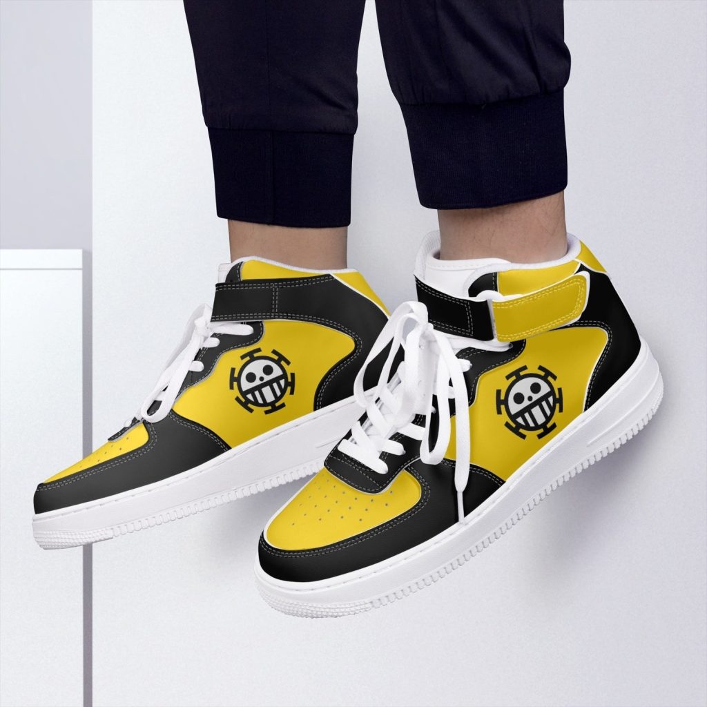 trafalgar law one piece high top kamikaze shoes 7 - Anime Shoes UK Store