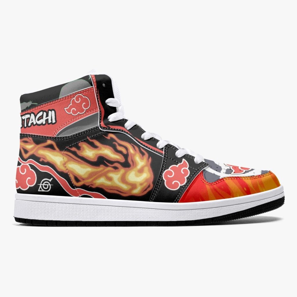 uchiha itachi akatsuki naruto shippuden j force shoes 11 - Anime Shoes UK Store