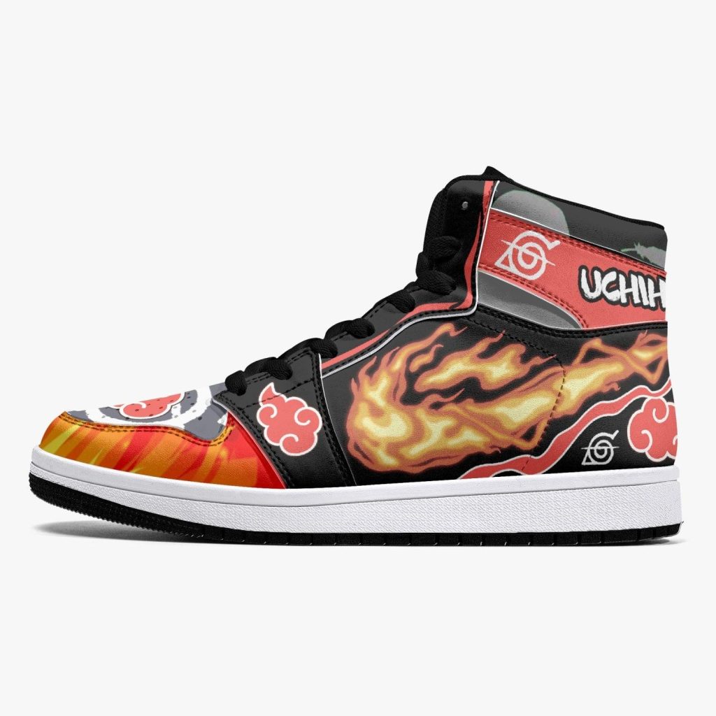 uchiha itachi akatsuki naruto shippuden j force shoes 16 - Anime Shoes UK Store
