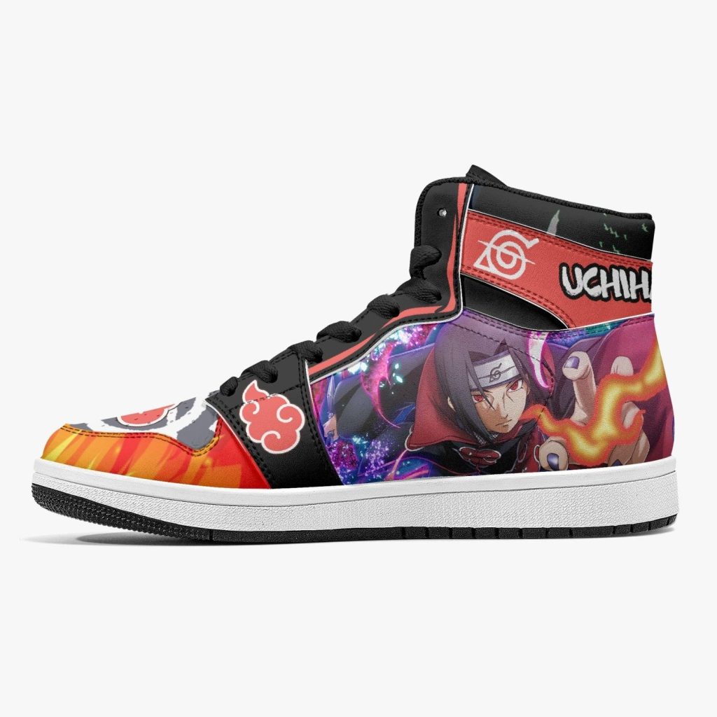 uchiha itachi akatsuki naruto shippuden j force shoes 18 - Anime Shoes UK Store