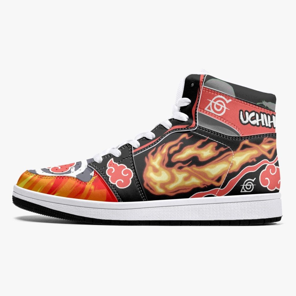 uchiha itachi akatsuki naruto shippuden j force shoes 9 - Anime Shoes UK Store
