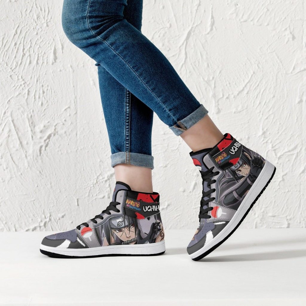 uchiha itachi anbu naruto shippuden j force shoes 7 - Anime Shoes UK Store