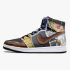 vegeta and great ape dragon ball z j force shoes 19 - Anime Shoes UK Store