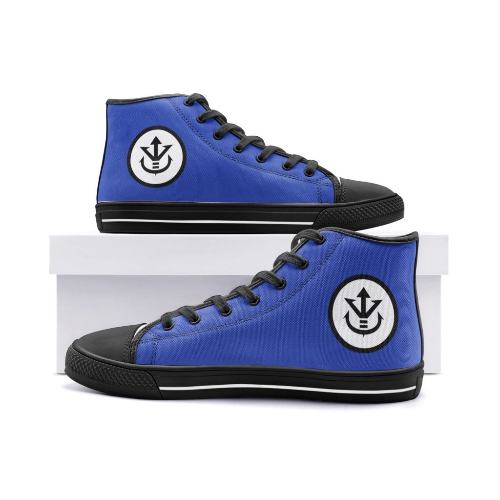 vegeta dragon ball z classic high top canvas shoes 5 - Anime Shoes UK Store