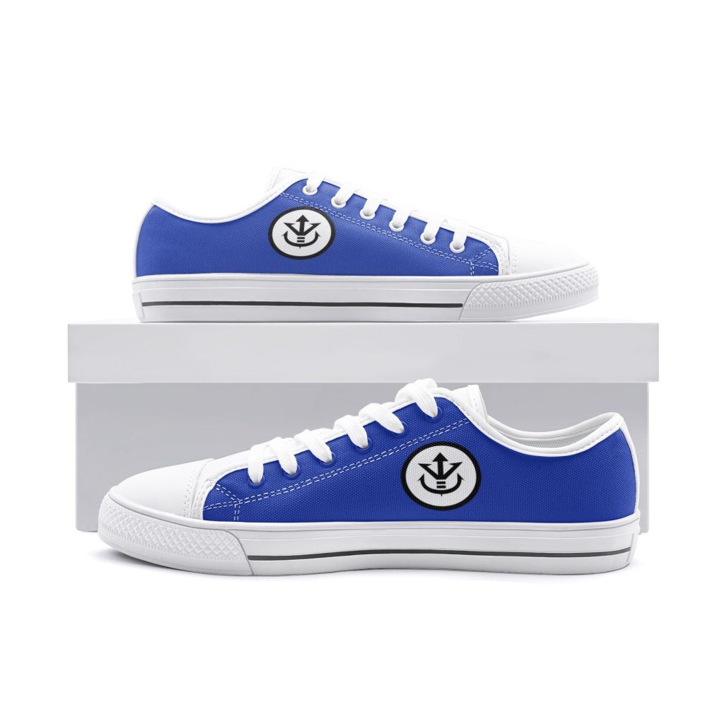 vegeta dragon ball z classic low top canvas shoes 2 - Anime Shoes UK Store