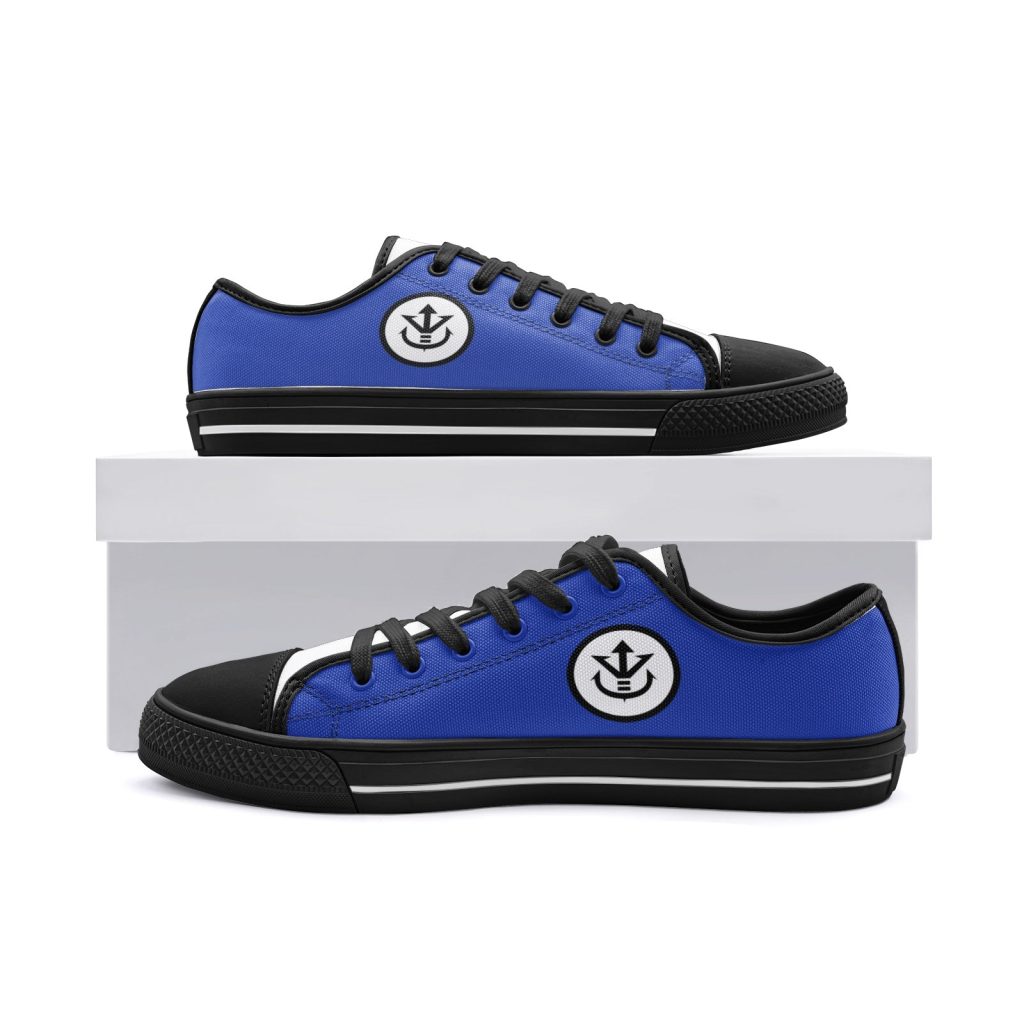 vegeta dragon ball z classic low top canvas shoes 6 - Anime Shoes UK Store