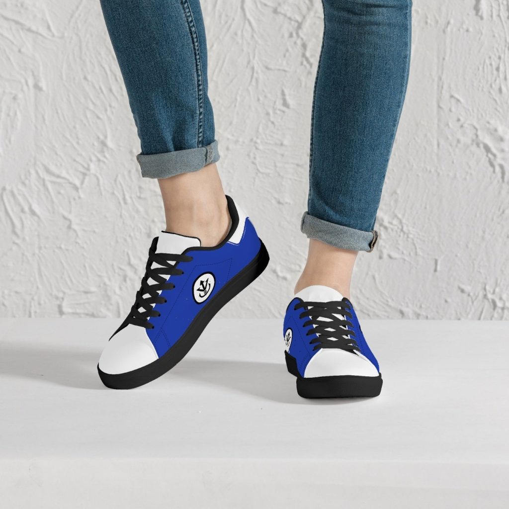 vegeta dragon ball z leather smith shoes 18 - Anime Shoes UK Store