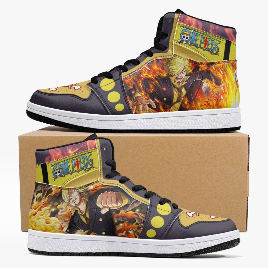 vinsmoke sanji timeskip one piece j force shoes - Anime Shoes UK Store