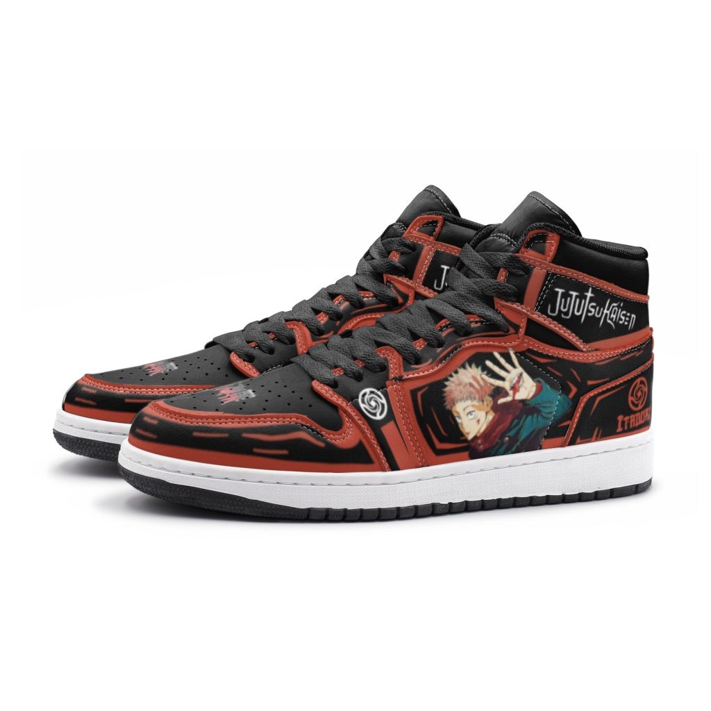 yuji itadori sukuna jujutsu kaisen jd1 shoes 3 - Anime Shoes UK Store