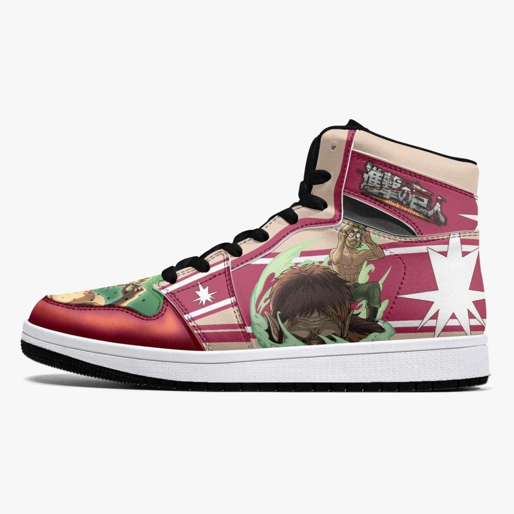 zeke yeager attack on titan j force shoes 8 - Anime Shoes UK Store