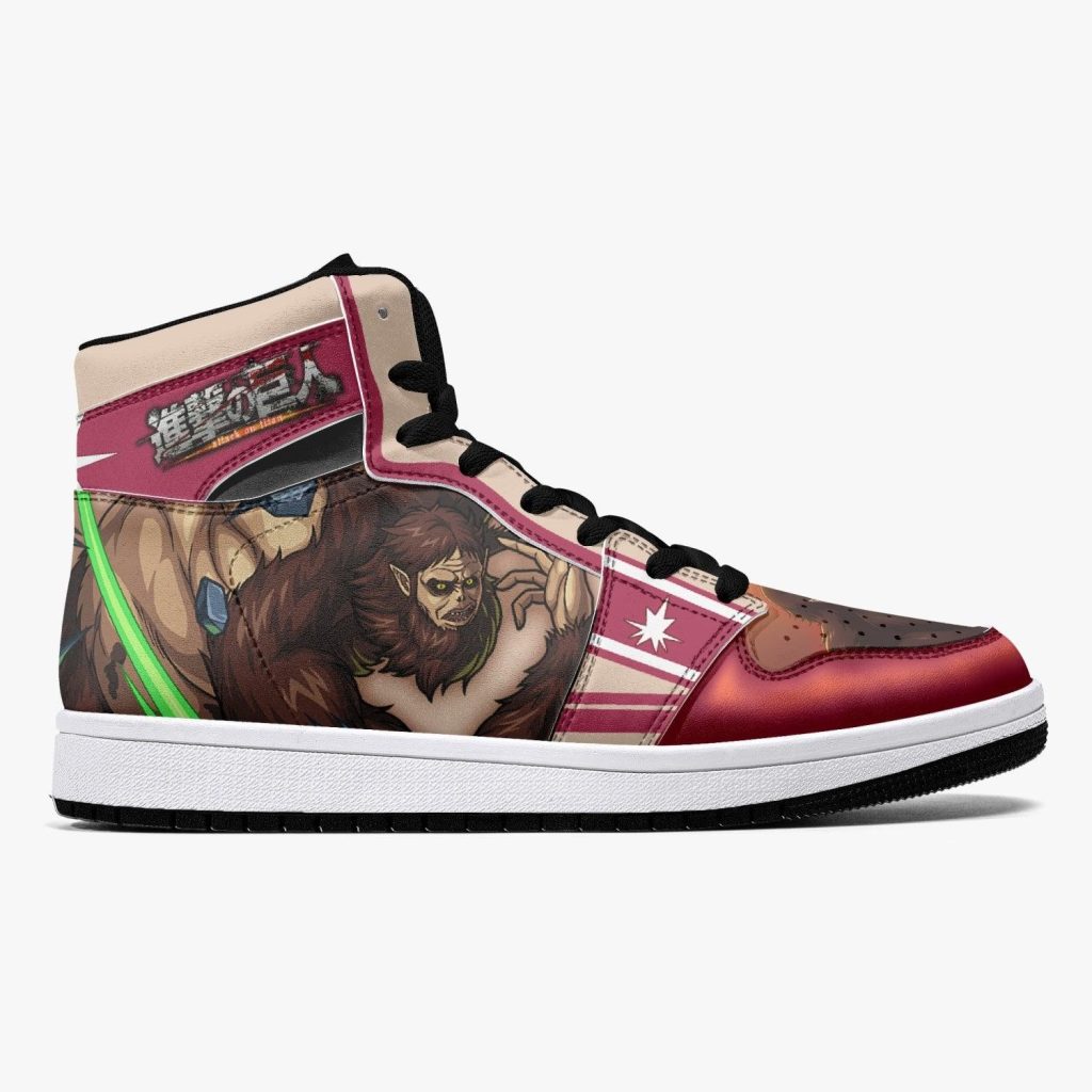 zeke yeager beast titan attack on titan j force shoes 2 - Anime Shoes UK Store