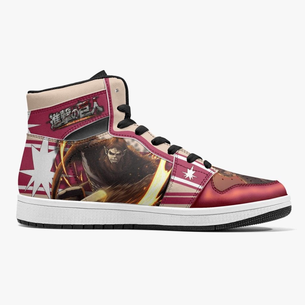 zeke yeager beast titan attack on titan j force shoes 9 - Anime Shoes UK Store