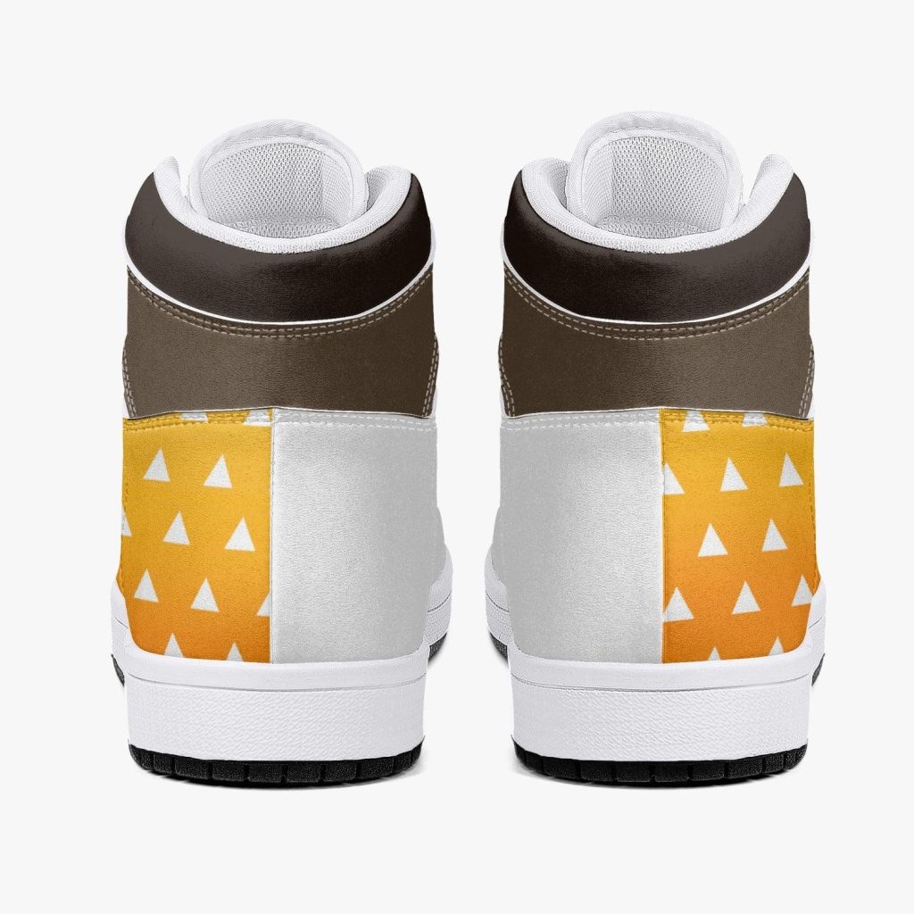 zenitsu agatsuma demon slayer j force shoes 16 - Anime Shoes UK Store