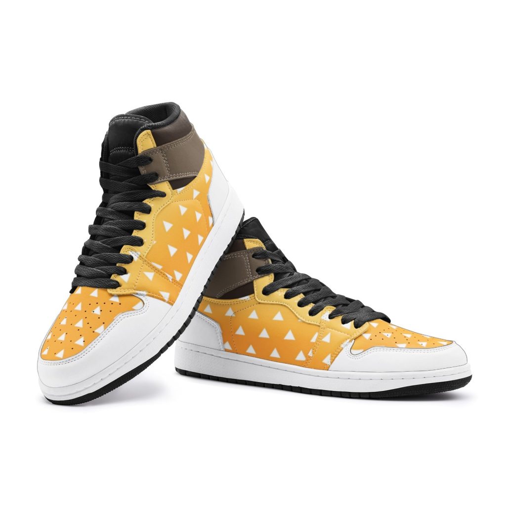 zenitsu agatsuma demon slayer jd1 shoes 4 - Anime Shoes UK Store