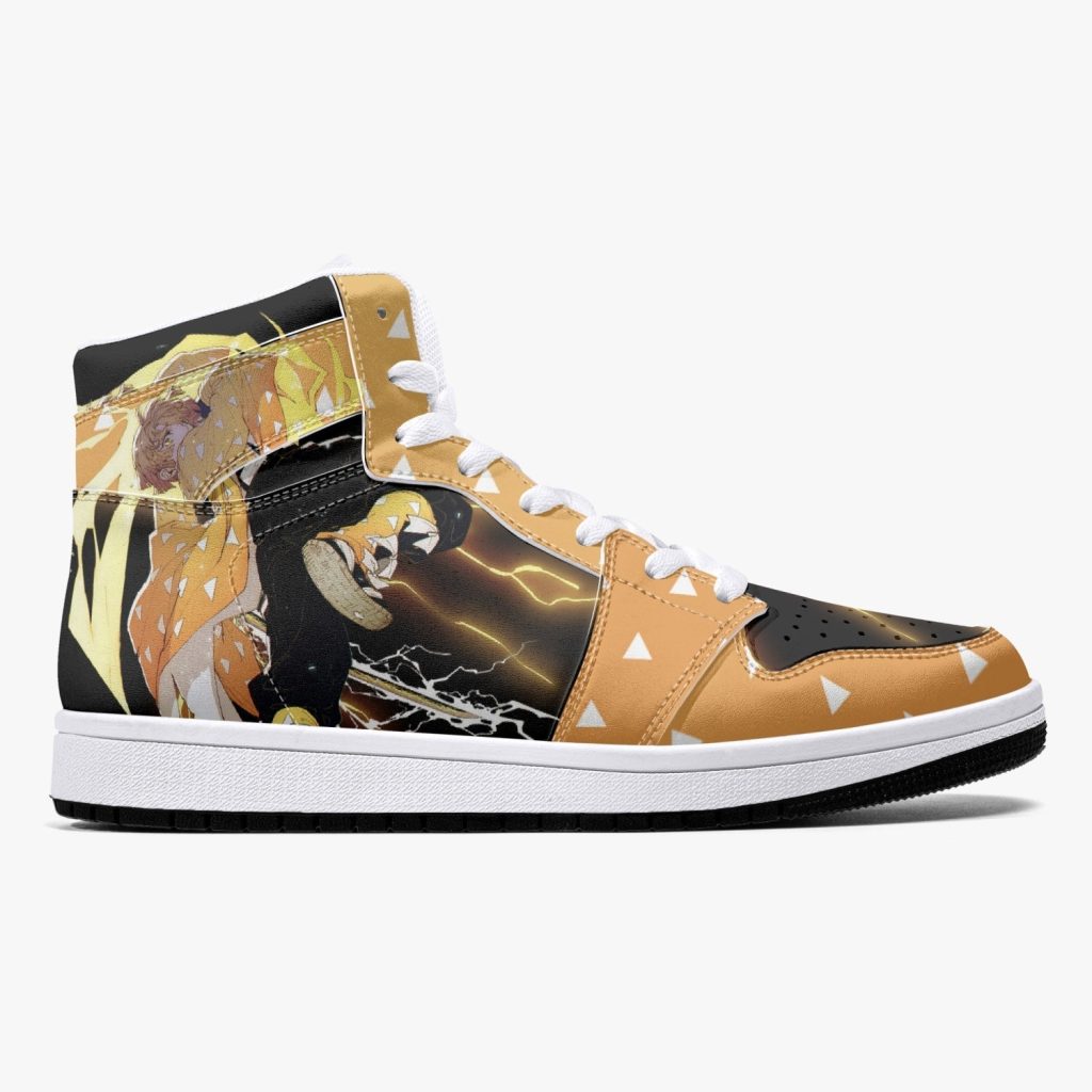 zenitsu thunder breathing demon slayer j force shoes 10 - Anime Shoes UK Store