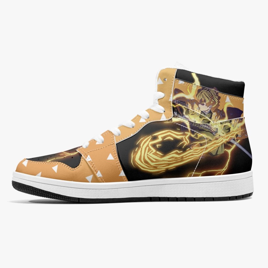 zenitsu thunder breathing demon slayer j force shoes 15 - Anime Shoes UK Store