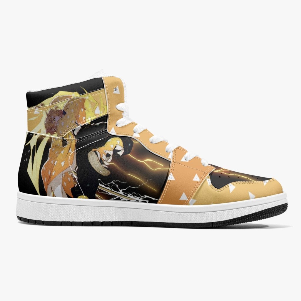 zenitsu thunder breathing demon slayer j force shoes 17 - Anime Shoes UK Store