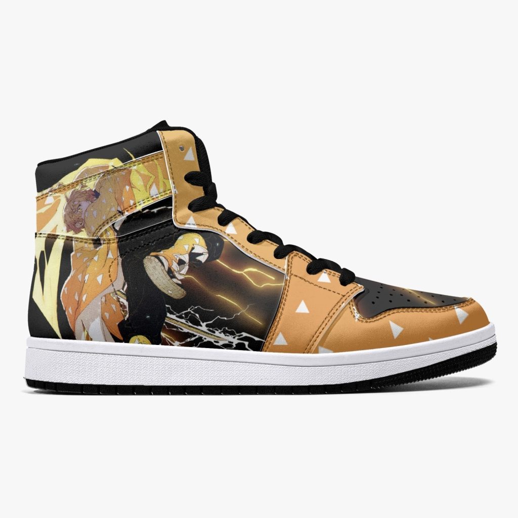 zenitsu thunder breathing demon slayer j force shoes 2 - Anime Shoes UK Store