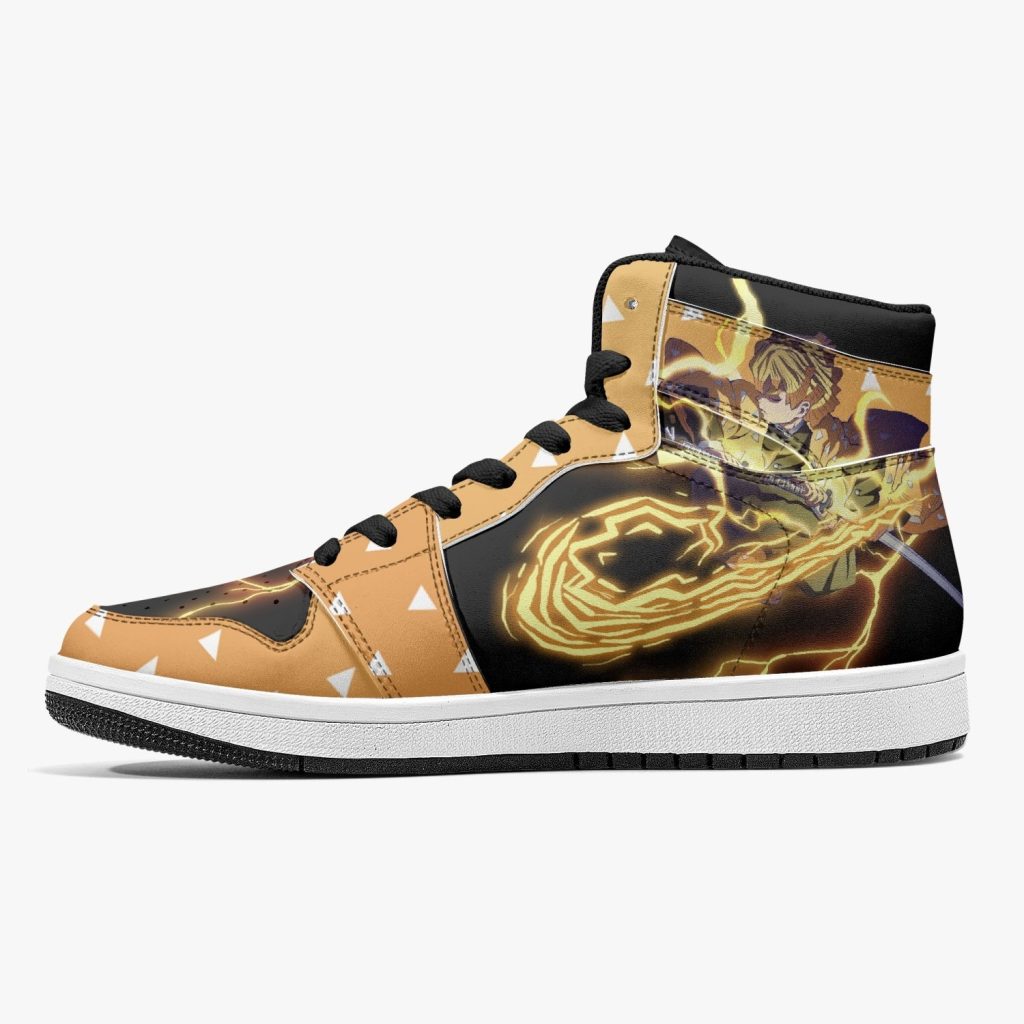 zenitsu thunder breathing demon slayer j force shoes 20 - Anime Shoes UK Store
