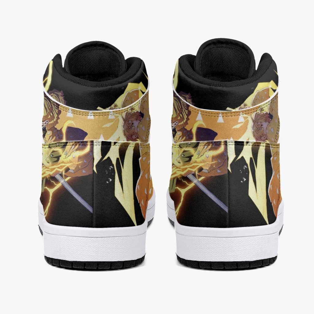 zenitsu thunder breathing demon slayer j force shoes 4 - Anime Shoes UK Store