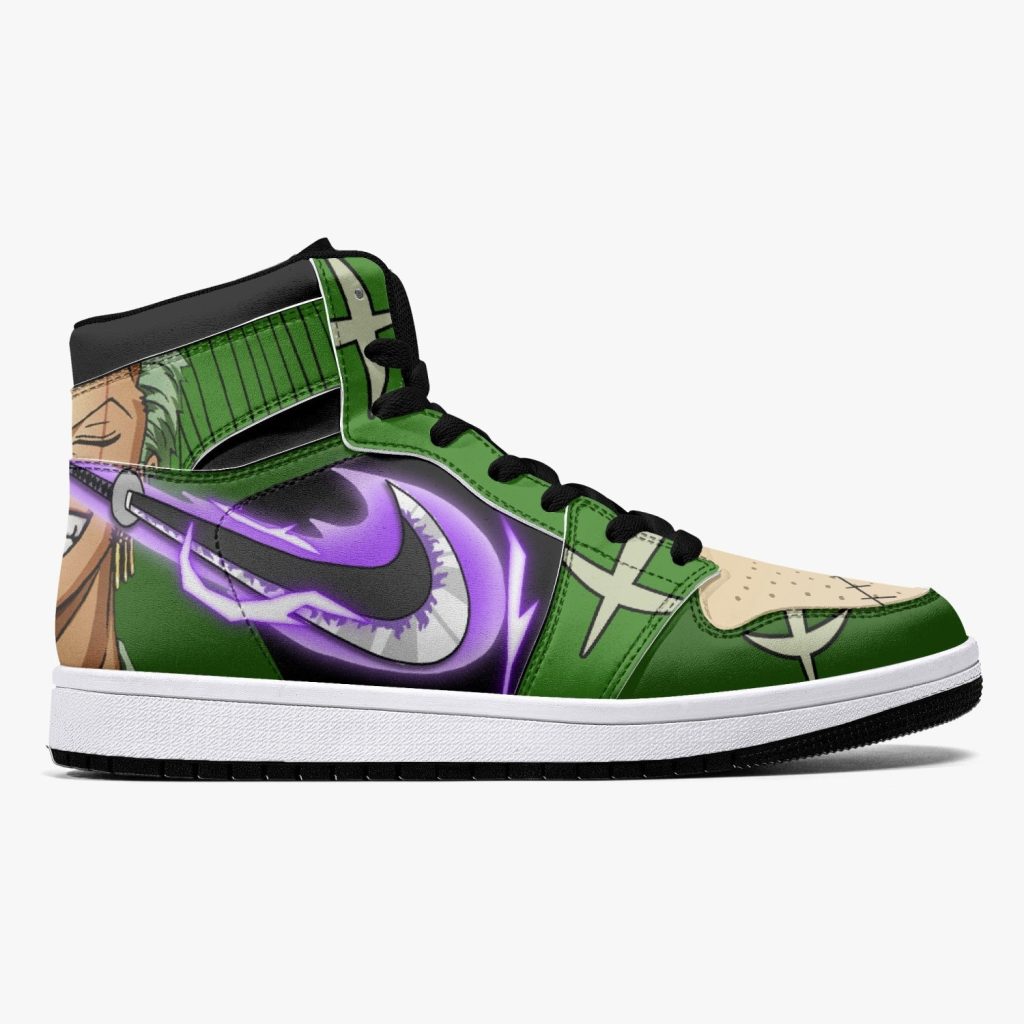 zoro and luffy one piece j force shoes 2 - Anime Shoes UK Store