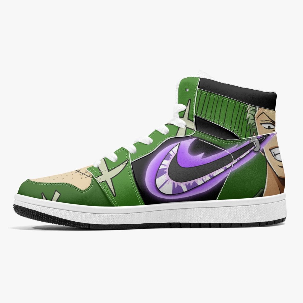zoro and luffy one piece j force shoes 9 - Anime Shoes UK Store
