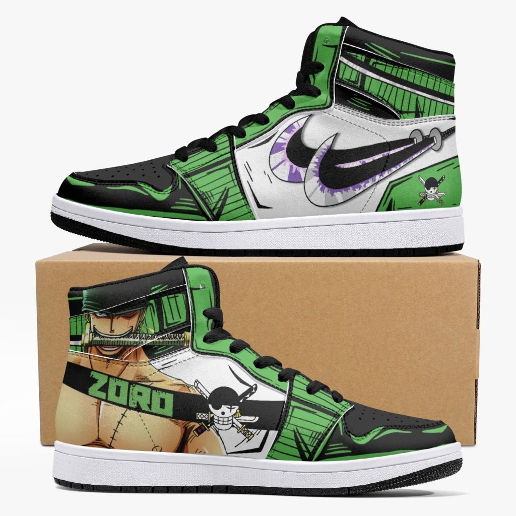 zoro roronoa one piece j force shoes - Anime Shoes UK Store