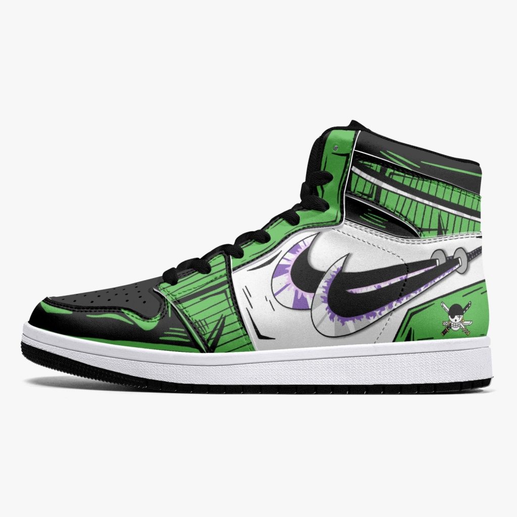 zoro roronoa one piece j force shoes 17 - Anime Shoes UK Store