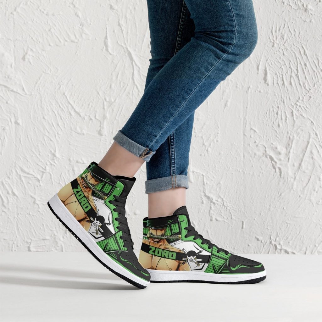 zoro roronoa one piece j force shoes 5 - Anime Shoes UK Store