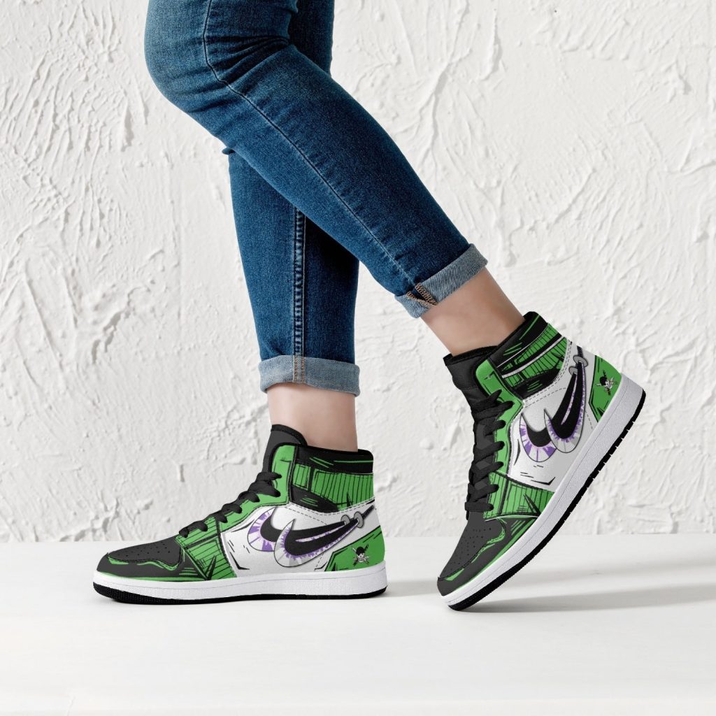 zoro roronoa one piece j force shoes 6 - Anime Shoes UK Store
