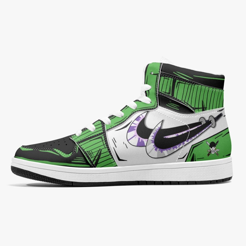 zoro roronoa one piece j force shoes 9 - Anime Shoes UK Store